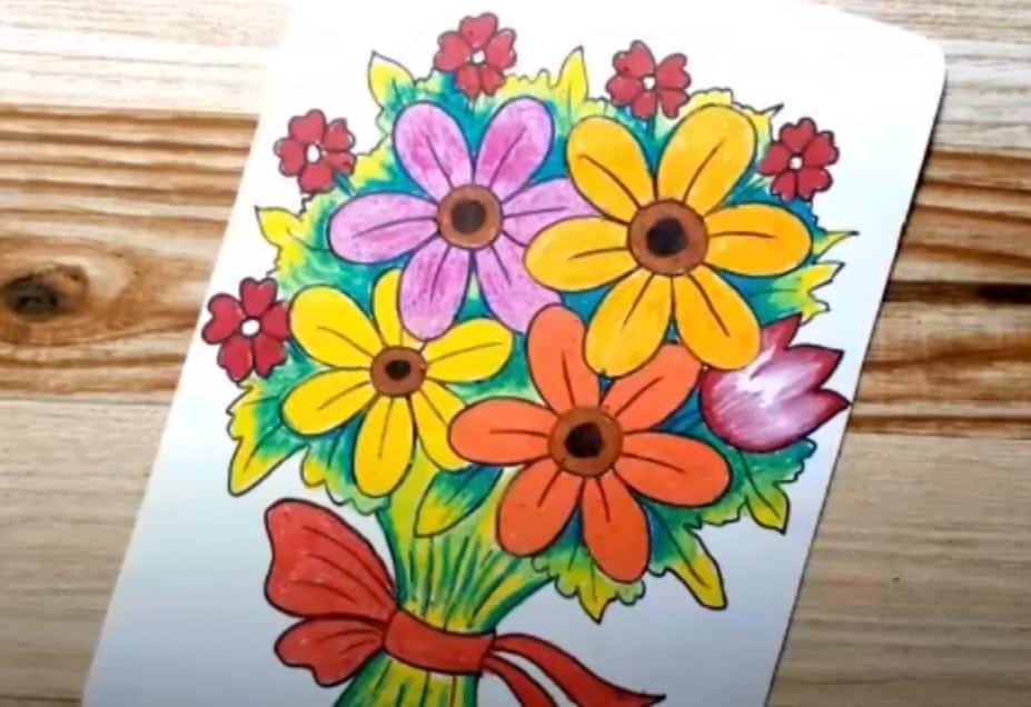 how-to-draw-a-flower-bouquet-step-by-step