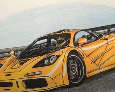 How to Draw a McLaren F1 Step by Step