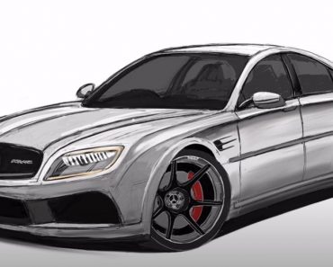 How to Draw a Mercedes-Benz E-Class Step by Step