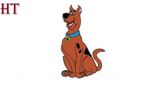 Scooby doo Drawing easy for Beginners