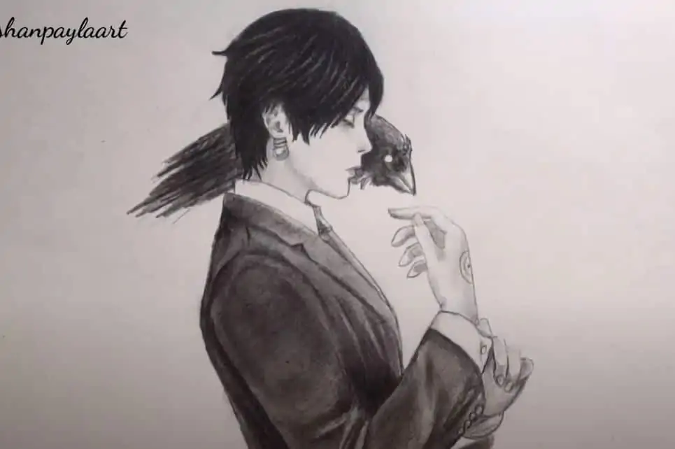 Chrollo Lucilfer from HunterxHunter Drawing