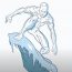 How to Draw Iceman Step by Step