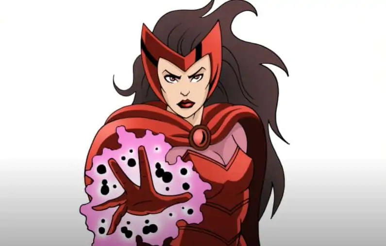How to Draw Scarlet Witch Step by Step