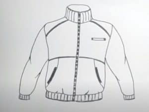 How to Draw a Jacket Step by Step
