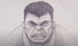 How To Draw The Hulk with Pencil