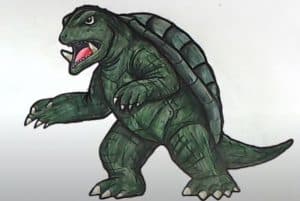 How to Draw Gamera easy