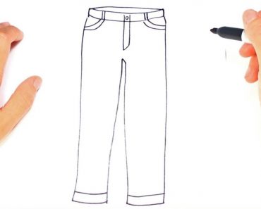 How to Draw Pants Step by Step