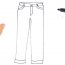 How to Draw Pants Step by Step