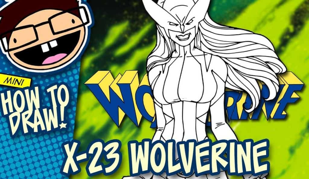 How to Draw X-23 Step by Step