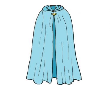 Cape Drawing Easy Step by Step