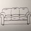 How to Draw a Couch Step by Step