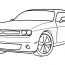 How to Draw a Dodge Charger  Step by Step