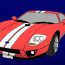 How to Draw a Ford GT Step by Step