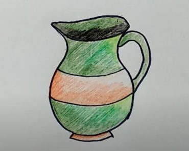 How to Draw a Jug Step by Step