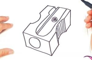 How to Draw a Pencil Sharpener