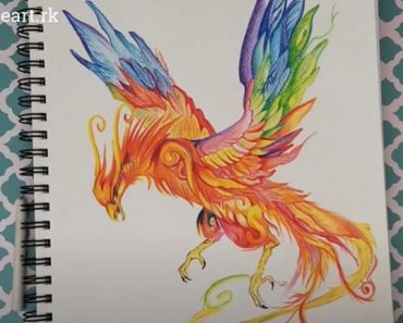 How to Draw a Phoenix Step by Step