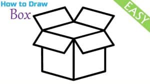 How to Draw an Open Box Step by Step