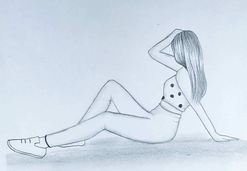 Easy Girl Drawing #foryou #drawingtips #artbyasjid | TikTok-saigonsouth.com.vn