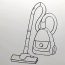 How To Draw a Vacuum Cleaner Step by Step