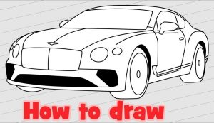 How to draw a Bentley