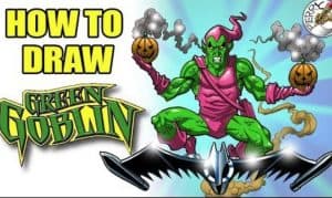 How to draw green goblin