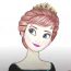 How to draw queen Anna Step by Step