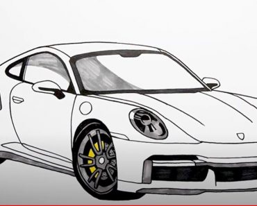 How to Draw a Porsche 911 Step by Step