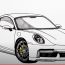 How to Draw a Porsche 911 Step by Step