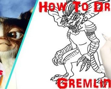 How to draw a gremlin Step by Step