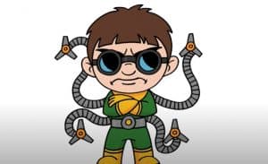 How To Draw Doctor Octopus