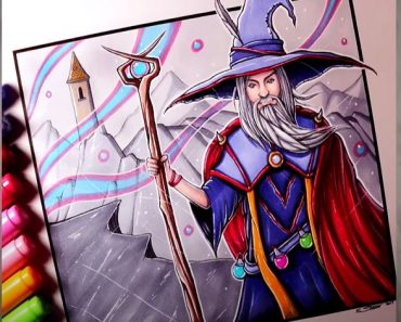 How to Draw a Wizard Step by Step