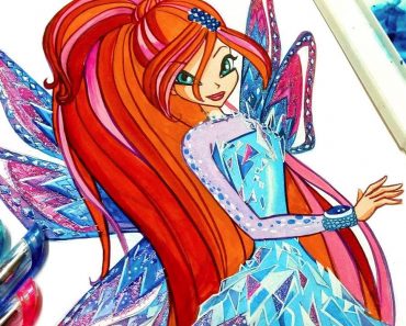 How to draw Bloom from Winx Club