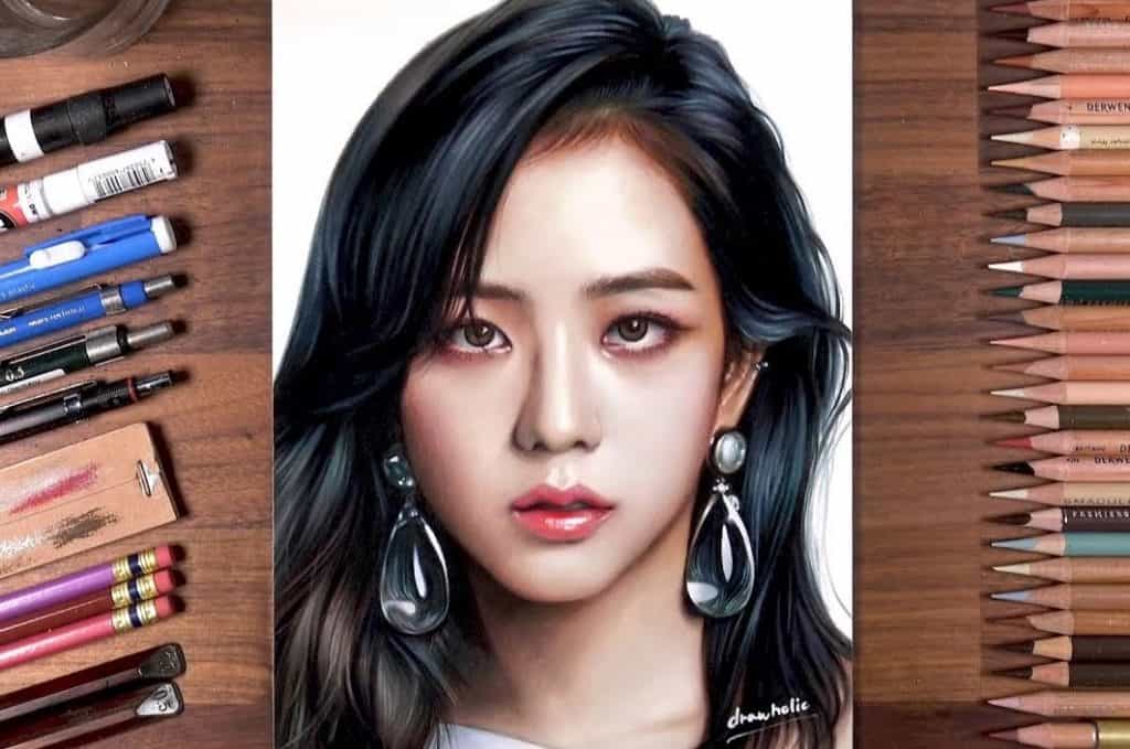 How to draw Jisoo