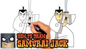 How to draw samurai jack