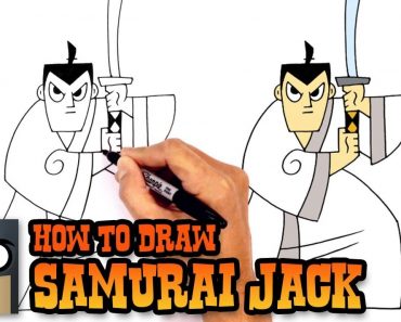 How to draw Samurai Jack Easy Step by Step