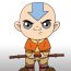 How to draw aang from avatar