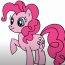How to draw Pinkie Pie from My Little Pony