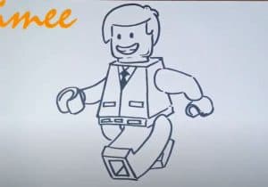 How to Draw a Lego Man