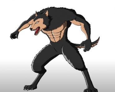 How to Draw a Werewolf Step by step