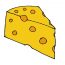 Cheese Drawing easy step by step