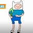 How to draw finn from adventure time