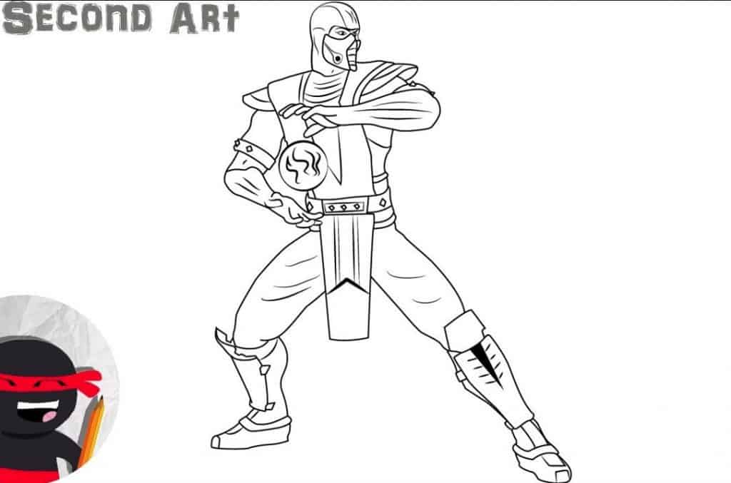 How to draw sub zero