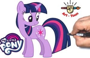 How to draw twilight sparkle from my little pony