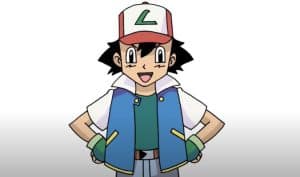 How To Draw Ash Ketchum