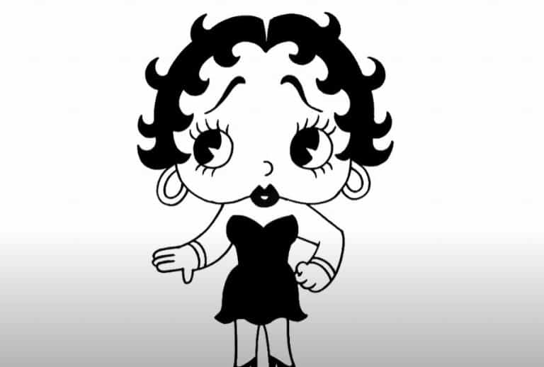 How To Draw Betty Boop Step By Step 