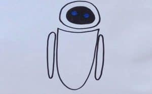 How To Draw Eve From Wall-E