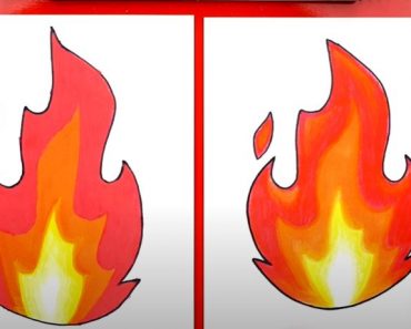 How To Draw Fire Step by Step