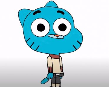 How To Draw Gumball From Amazing World Of Gumball