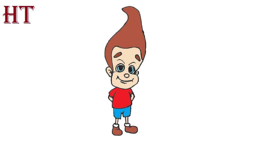 How To Draw Jimmy Neutron