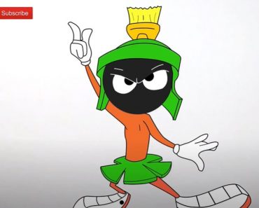 How To Draw Marvin The Martian Step by Step